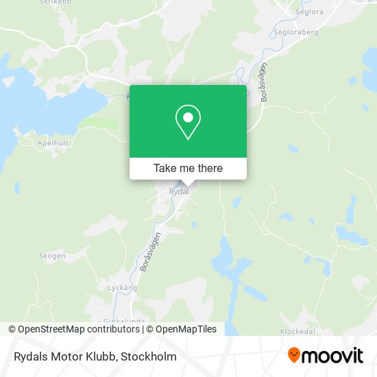 Rydals Motor Klubb map