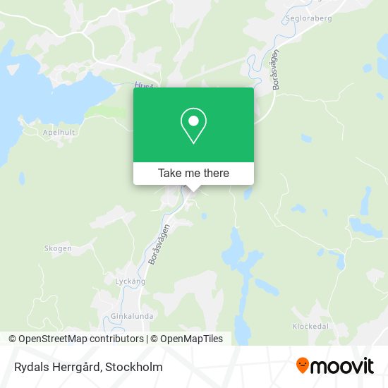 Rydals Herrgård map