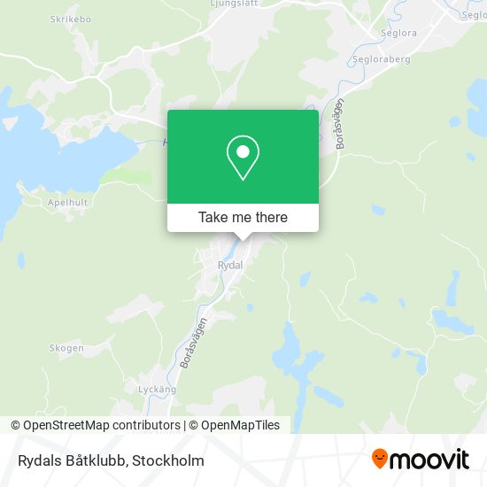 Rydals Båtklubb map