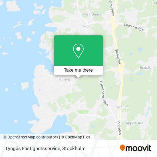 Lyngås Fastighetsservice map