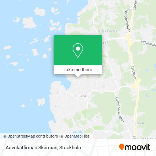 Advokatfirman Skårman map