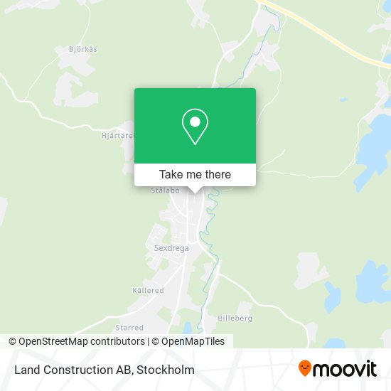Land Construction AB map
