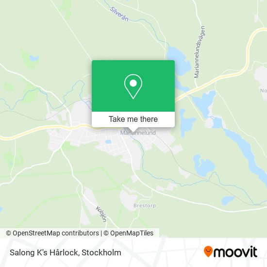 Salong K's Hårlock map