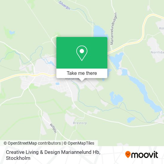 Creative Living & Design Mariannelund Hb map