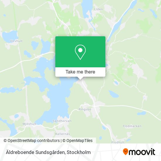 Äldreboende Sundsgården map