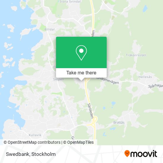 Swedbank map