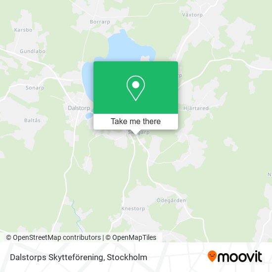 Dalstorps Skytteförening map