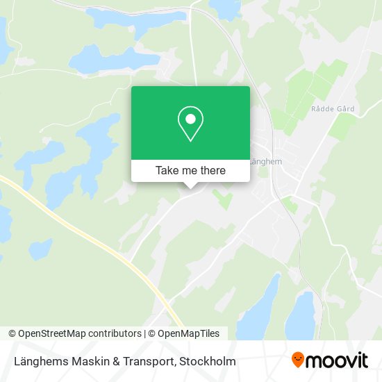 Länghems Maskin & Transport map