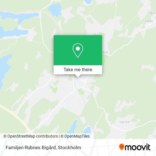 Familjen Rubnes Bigård map