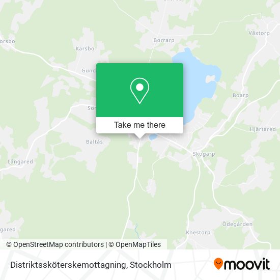 Distriktssköterskemottagning map