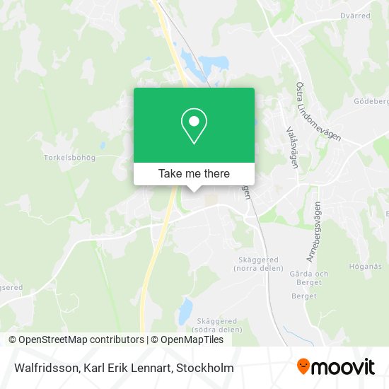 Walfridsson, Karl Erik Lennart map