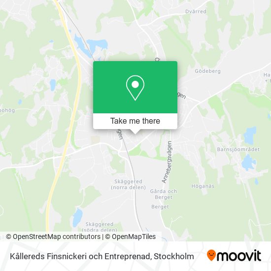 Kållereds Finsnickeri och Entreprenad map