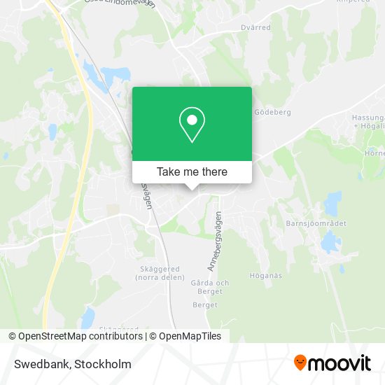 Swedbank map