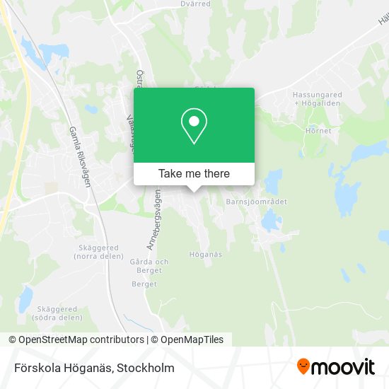 Förskola Höganäs map