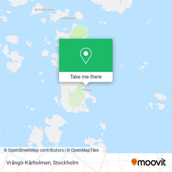 Vrångö-Kårholmen map