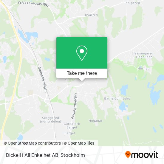 Dickell i All Enkelhet AB map