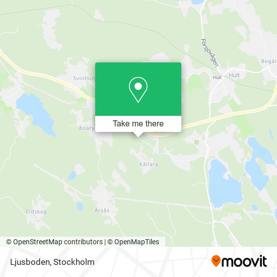 Ljusboden map