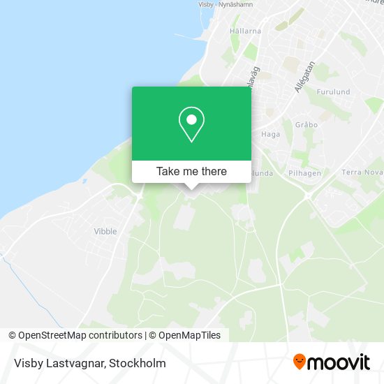 Visby Lastvagnar map