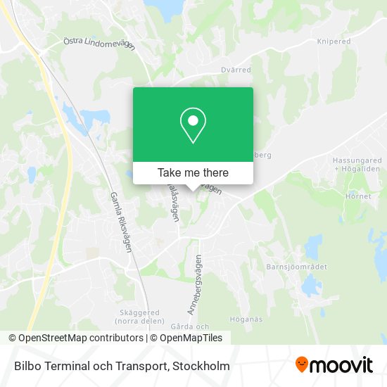 Bilbo Terminal och Transport map