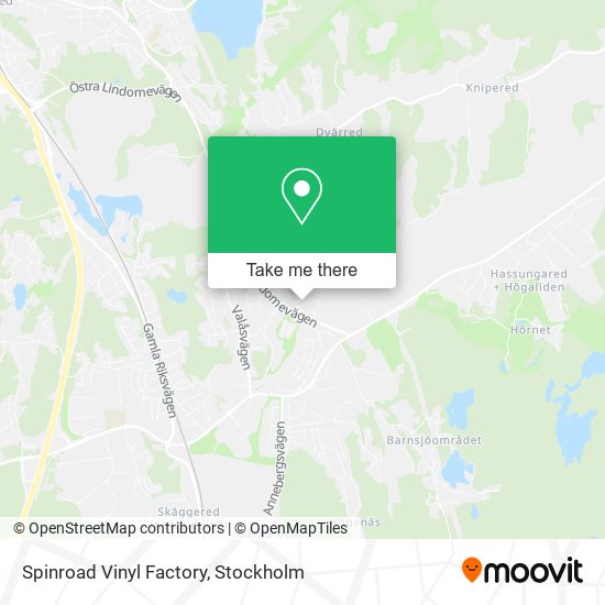 Spinroad Vinyl Factory map