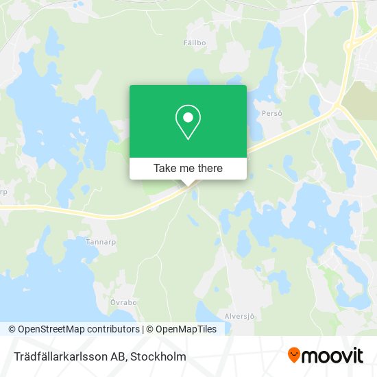 Trädfällarkarlsson AB map