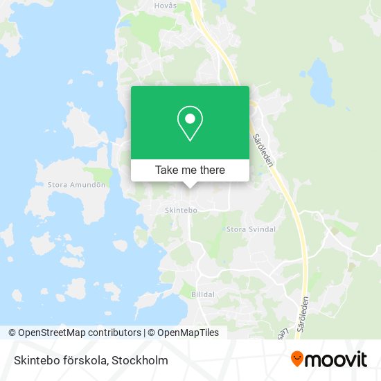 Skintebo förskola map