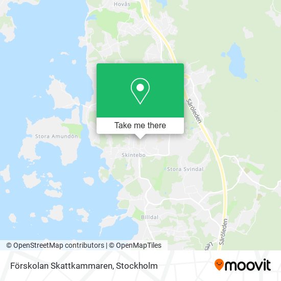 Förskolan Skattkammaren map