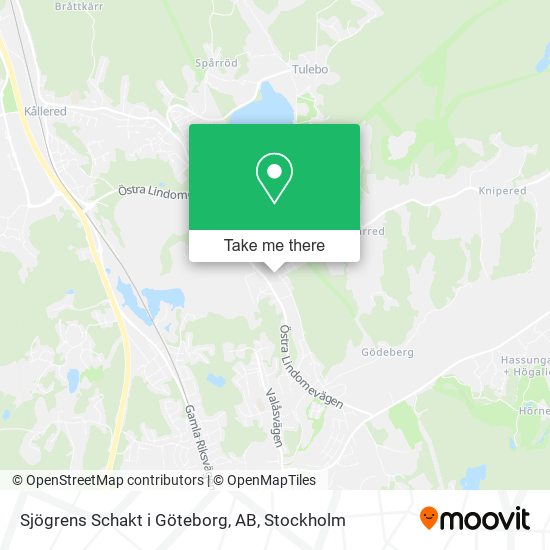 Sjögrens Schakt i Göteborg, AB map