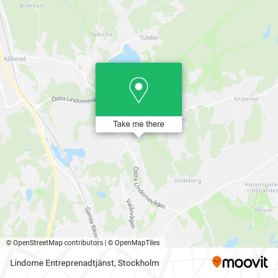 Lindome Entreprenadtjänst map