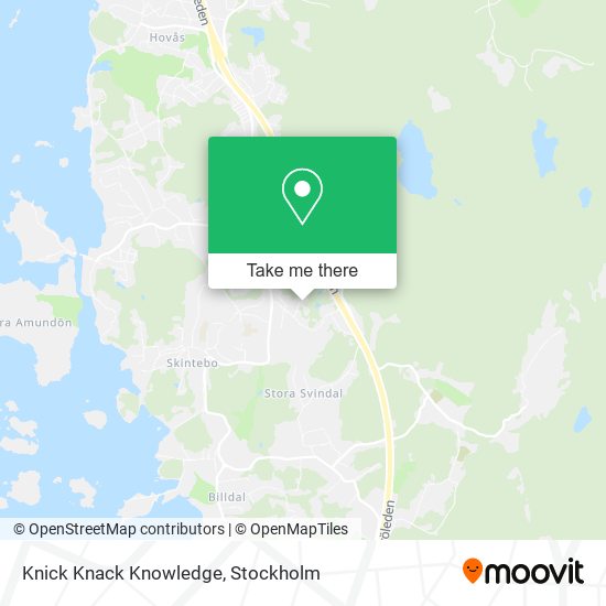 Knick Knack Knowledge map