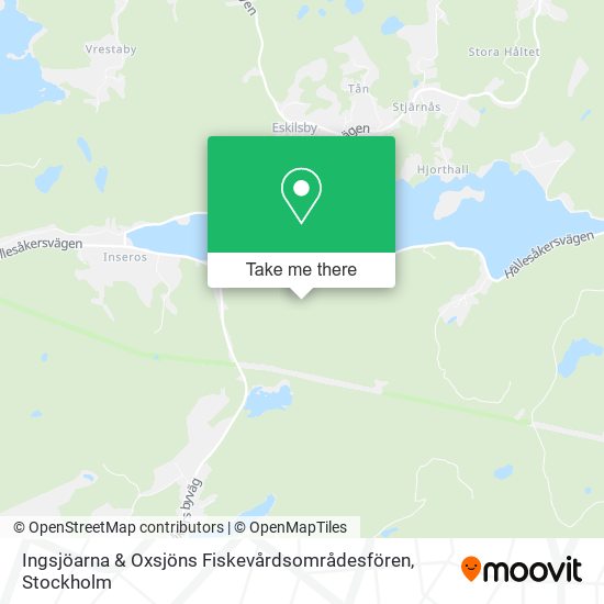 Ingsjöarna & Oxsjöns Fiskevårdsområdesfören map