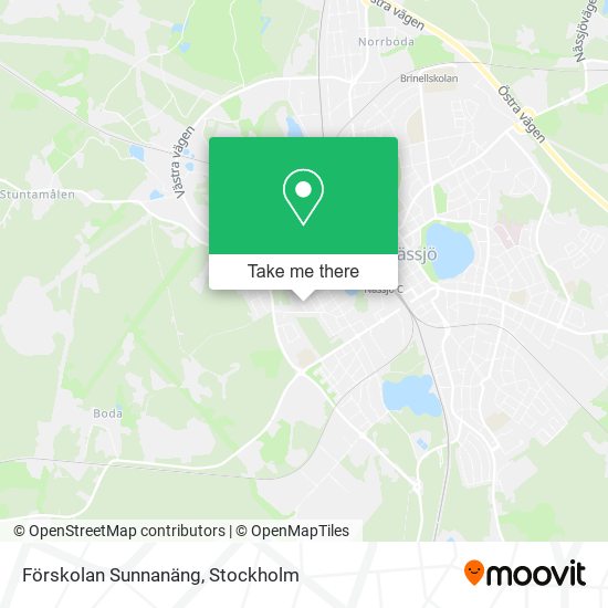 Förskolan Sunnanäng map