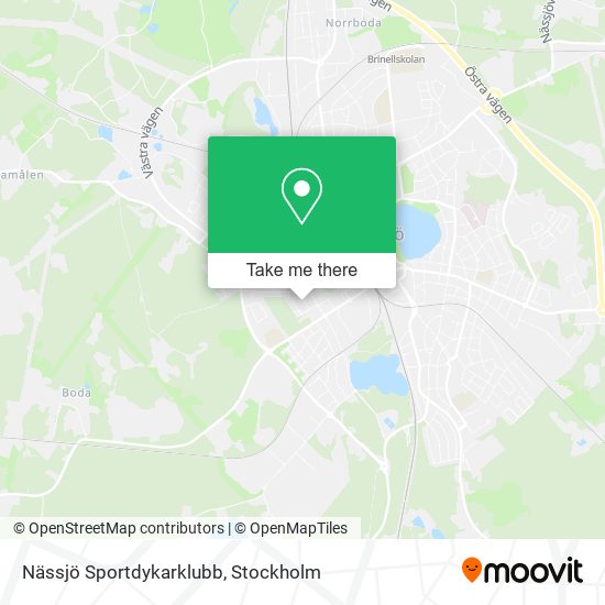 Nässjö Sportdykarklubb map