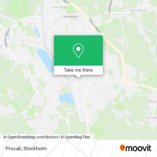 Procab map