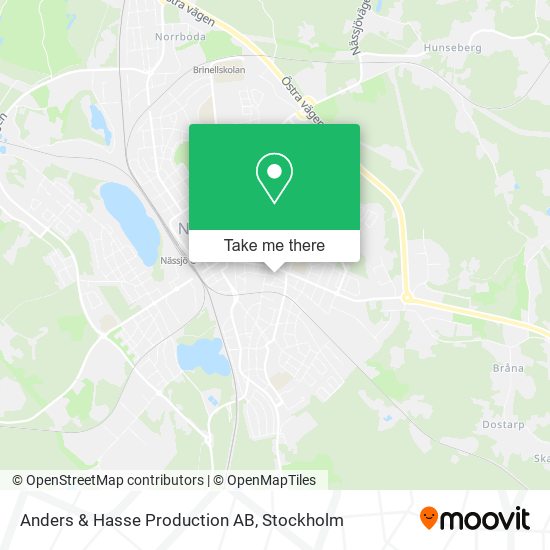 Anders & Hasse Production AB map