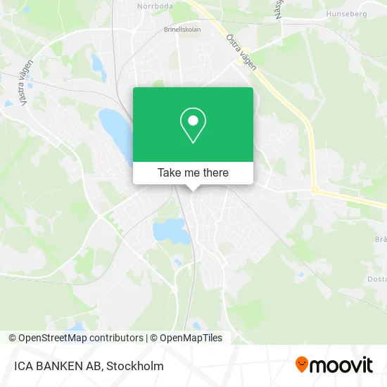 ICA BANKEN AB map