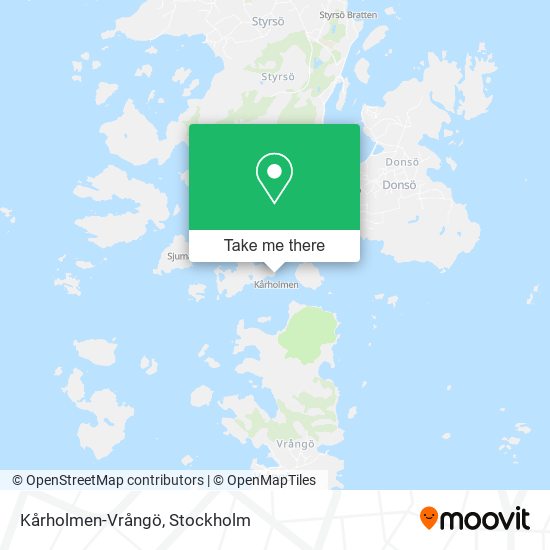 Kårholmen-Vrångö map