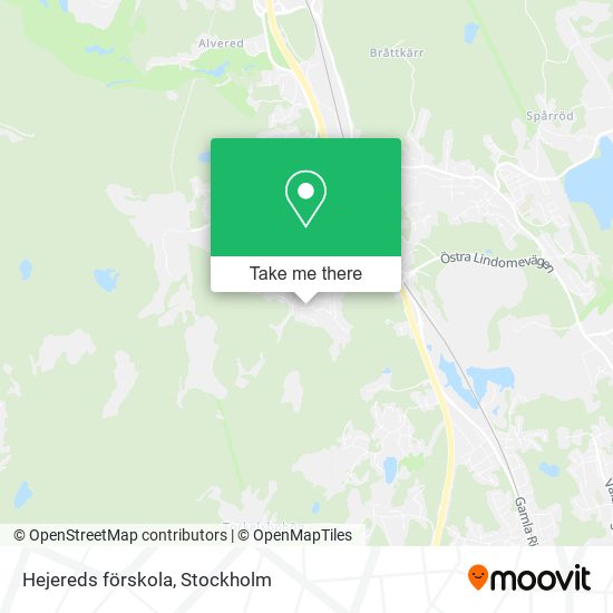 Hejereds förskola map