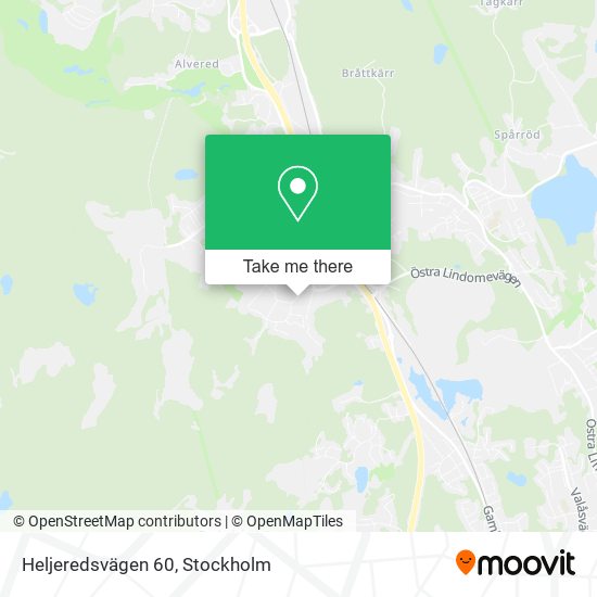 Heljeredsvägen 60 map