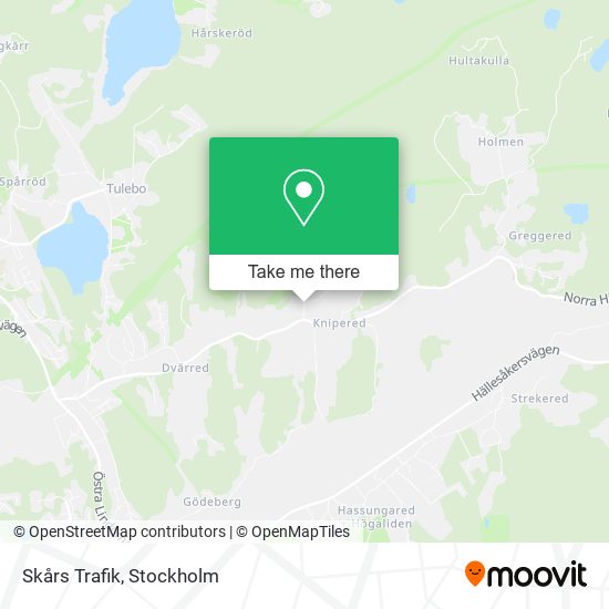 Skårs Trafik map