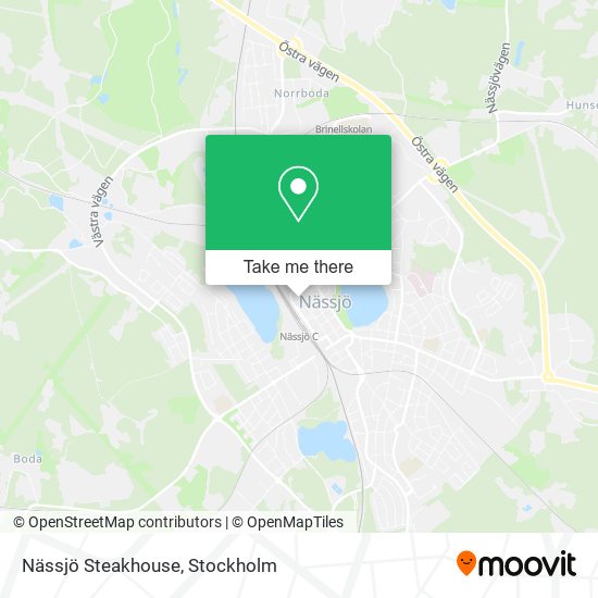 Nässjö Steakhouse map