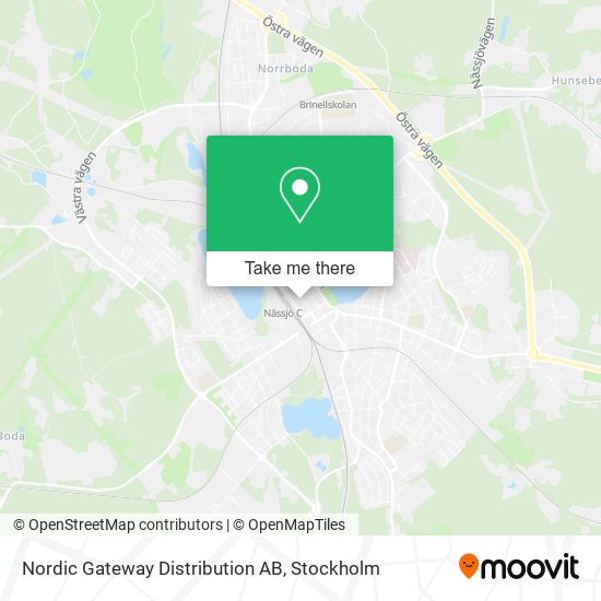 Nordic Gateway Distribution AB map