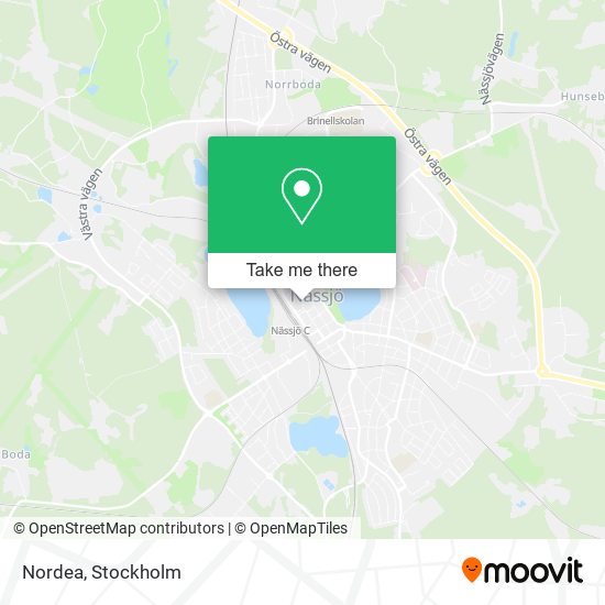 Nordea map