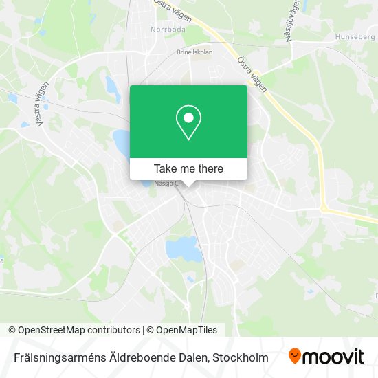 Frälsningsarméns Äldreboende Dalen map