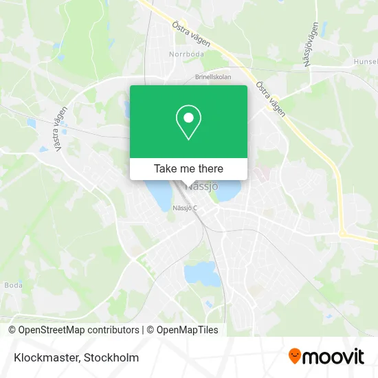 Klockmaster map