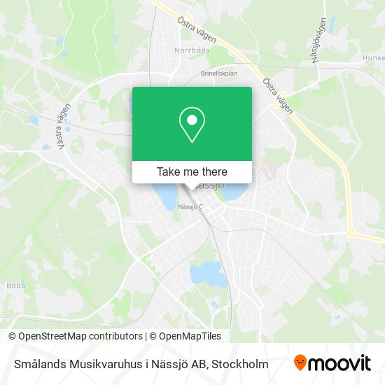Smålands Musikvaruhus i Nässjö AB map