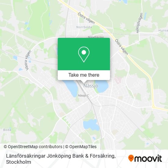 Länsförsäkringar Jönköping Bank & Försäkring map