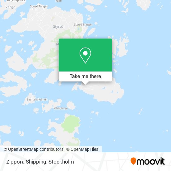Zippora Shipping map