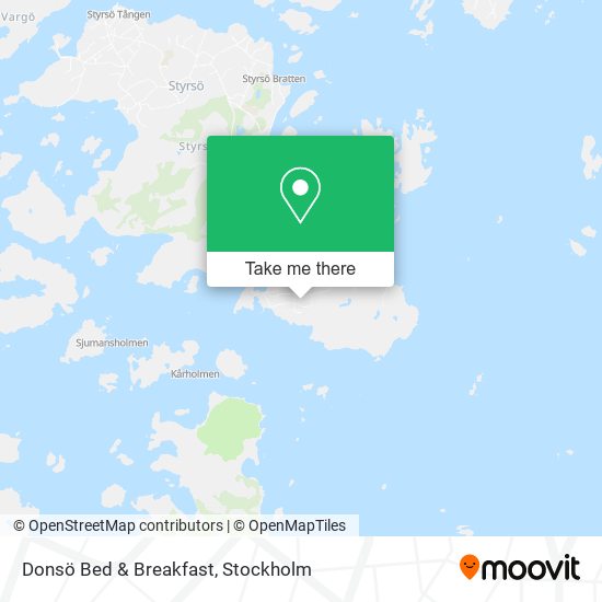 Donsö Bed & Breakfast map