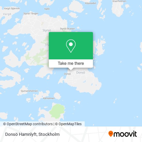 Donsö Hamnlyft map